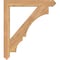 Ekena Millwork Balboa Arts & Crafts Smooth Bracket, Western Red Cedar, 3 1/2"W x 30"D x 34"H BKT04X30X34BOA03SWR - alternate 3